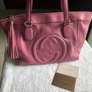 Authentic Gucci soho bag.